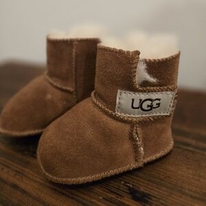 Infant UGG Booties 0–6 Months  Chestnut